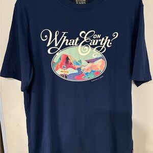 Scotch & Soda Navy Blue Graphic T-Shirt